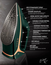 Berlinger Haus Kireç ve Damla Önlemeli Ütü Zümrüt